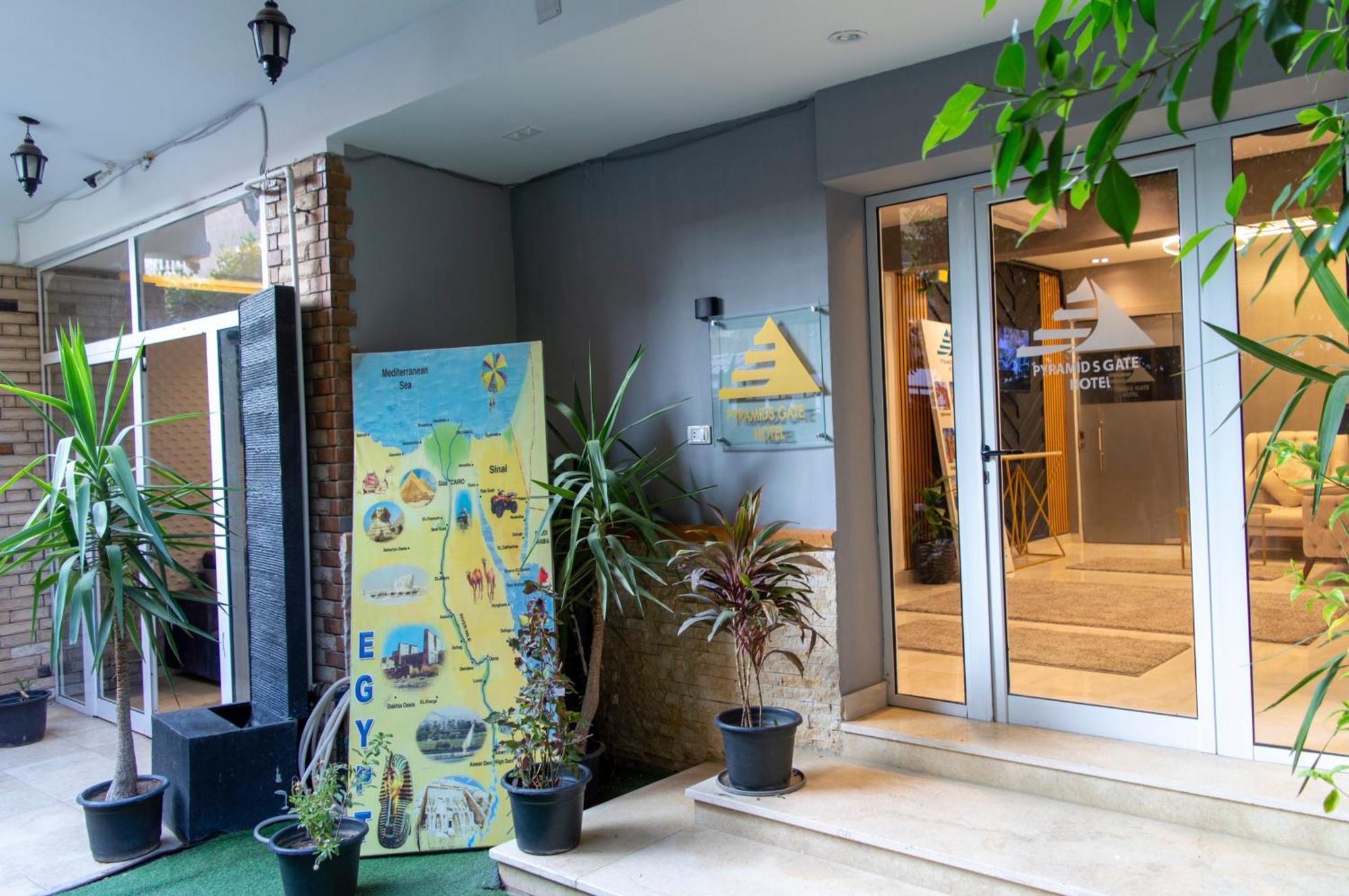 Pyramids Gate Hotel Kafrat al Jabal Luaran gambar